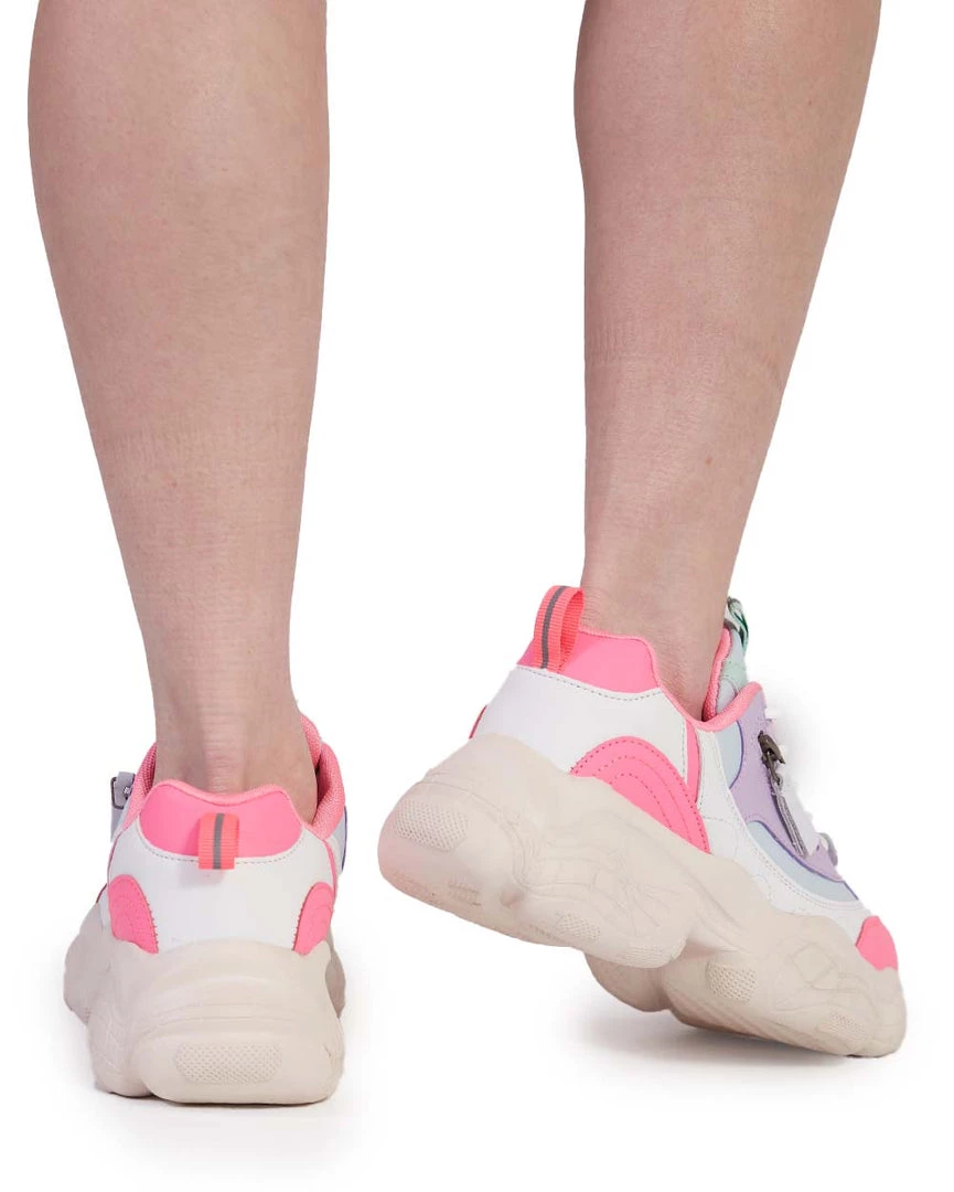 Berness Blowin' Bubbles Retro Chunky Sneakers 6 Berness Blowin' Bubbles Retro Chunky Sneakers