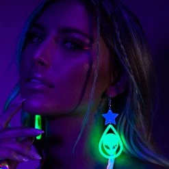 Rolita Couture Alien Earrings Accessories