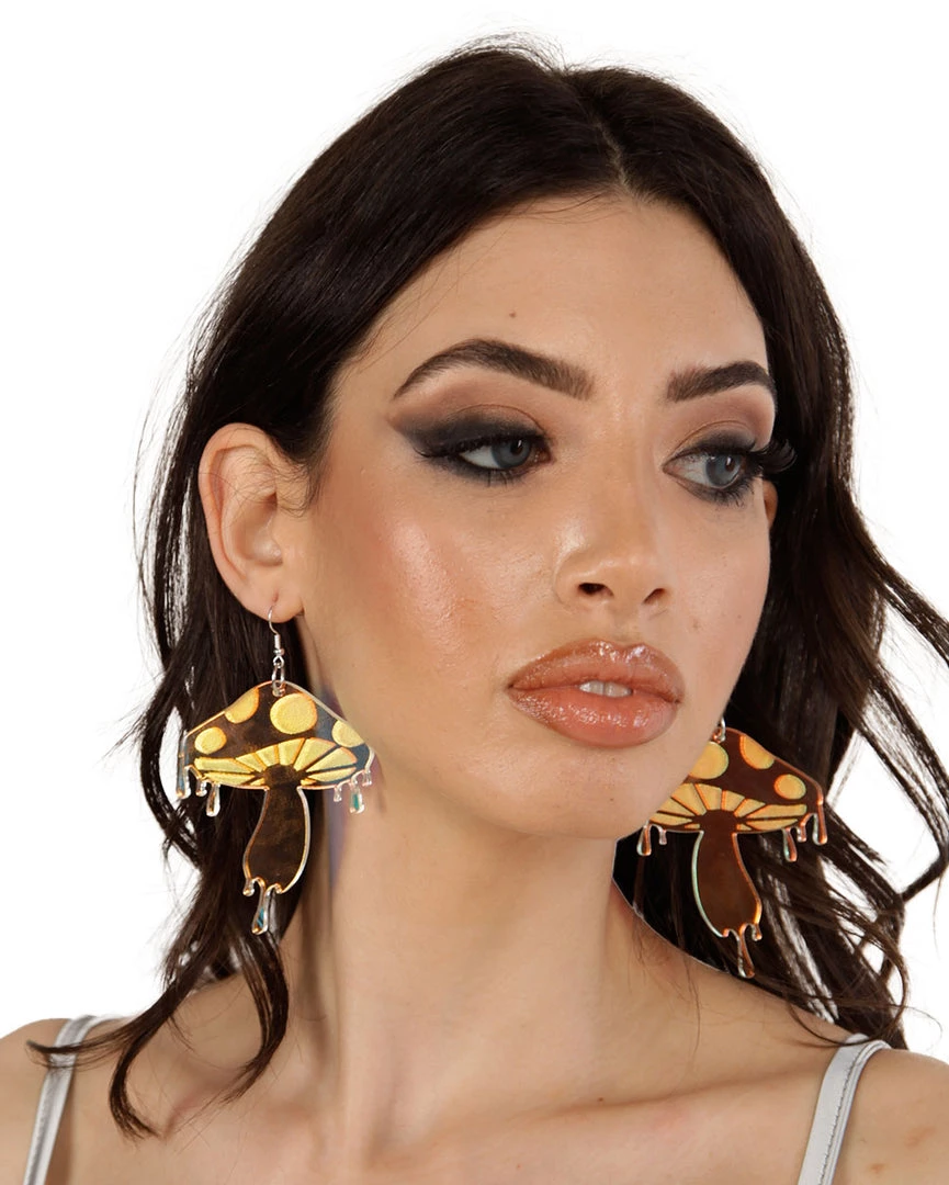 Rolita Couture Drip Mushroom Earrings Accessories 8 Rolita Couture Drip Mushroom Earrings Accessories