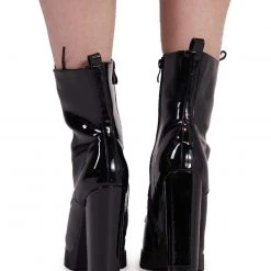 DDK Footwear Inc Boss Babe Chunky Heel Boots 13 DDK Footwear Inc Boss Babe Chunky Heel Boots