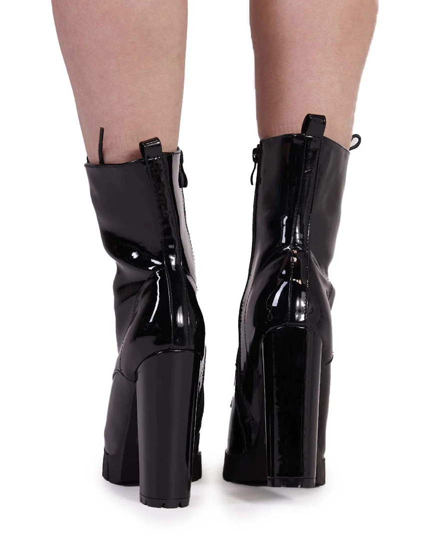 DDK Footwear Inc Boss Babe Chunky Heel Boots 6 DDK Footwear Inc Boss Babe Chunky Heel Boots