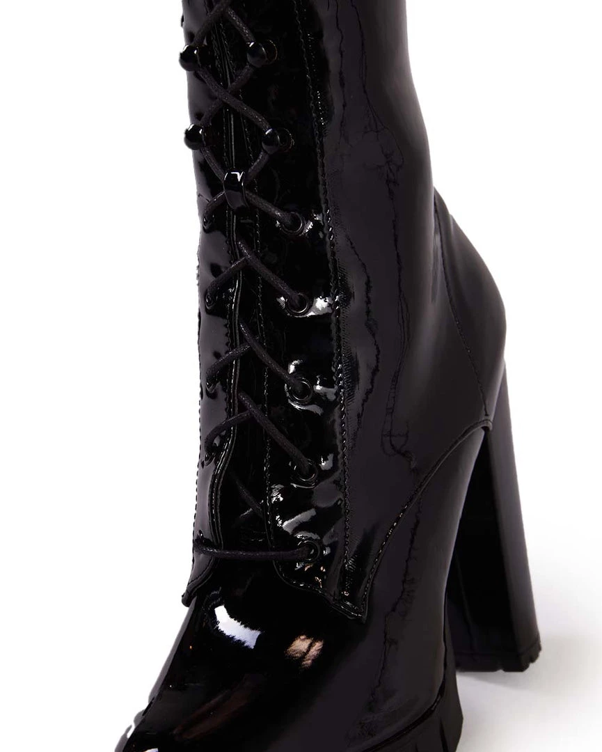 DDK Footwear Inc Boss Babe Chunky Heel Boots 4 DDK Footwear Inc Boss Babe Chunky Heel Boots