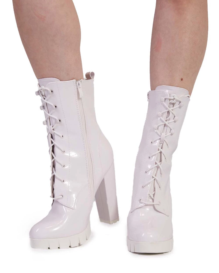 DDK Footwear Inc Boss Babe Chunky Heel Boots 9 DDK Footwear Inc Boss Babe Chunky Heel Boots