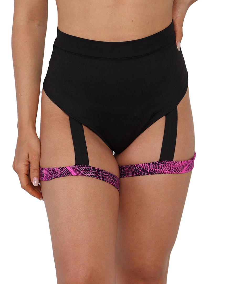 Day G Break The Matrix High Waisted Harness Booty Shorts 3 Day G Break The Matrix High Waisted Harness Booty Shorts