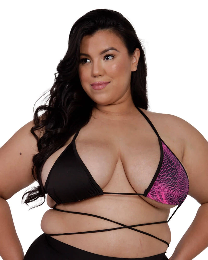 Day G Tops Break The Matrix Splice Wrap Around Bikini Top 10 Day G Tops Break The Matrix Splice Wrap Around Bikini Top