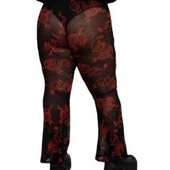 Bear Dance Breath Of Fire Mesh Bell Bottoms 21 Bear Dance Breath Of Fire Mesh Bell Bottoms