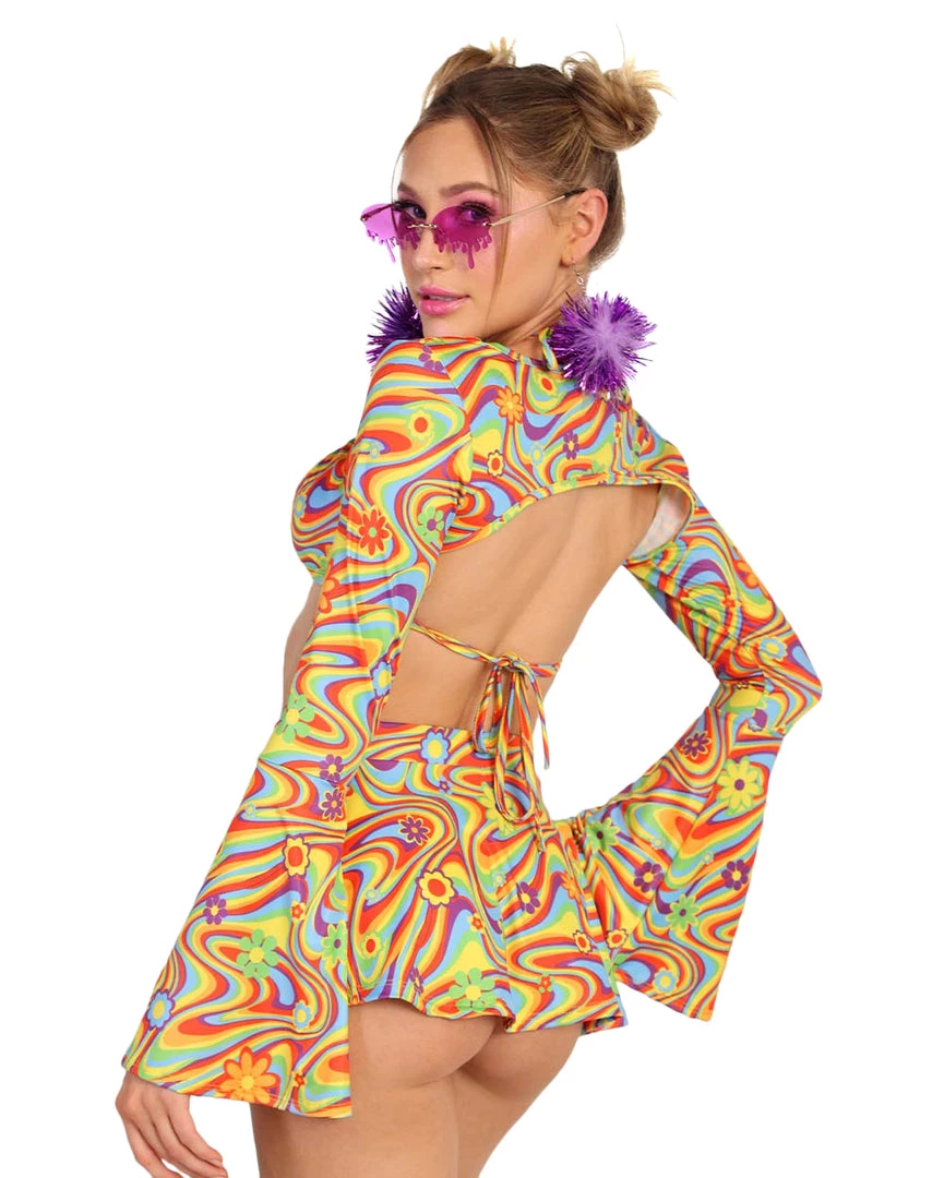 Cherry Mellow, Inc. Breathe Me In Floral Ultra Crop Top Clothing 6 Cherry Mellow, Inc. Breathe Me In Floral Ultra Crop Top Clothing