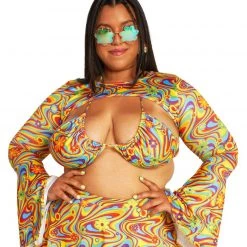 Cherry Mellow, Inc. Breathe Me In Floral Ultra Crop Top Clothing 16 Cherry Mellow, Inc. Breathe Me In Floral Ultra Crop Top Clothing