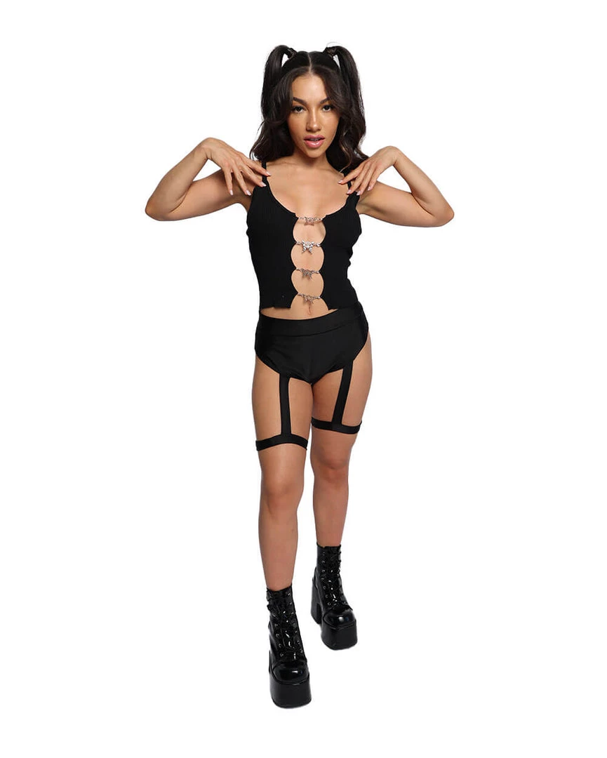 IMModel Collection, Inc. Tops Butterfly Dreams Open Front Tank Top 11 IMModel Collection, Inc. Tops Butterfly Dreams Open Front Tank Top