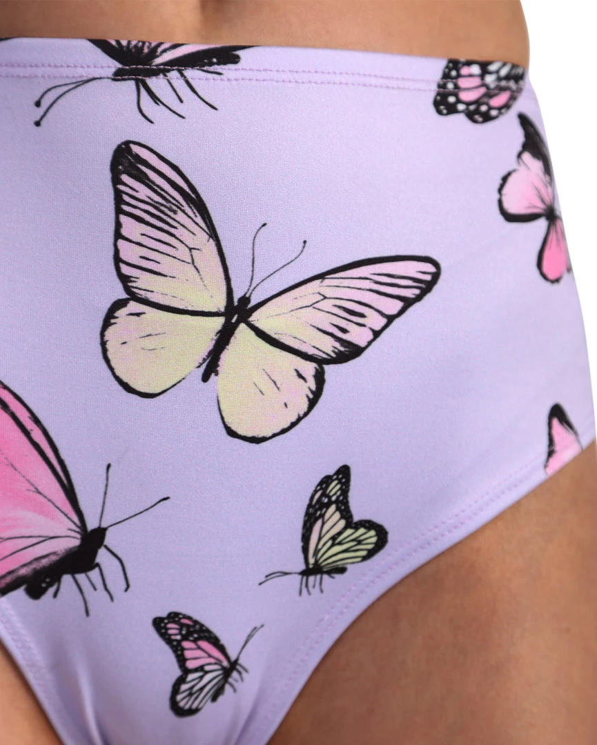 Cherry Mellow, Inc. Clothing Butterfly Groove High Waisted Booty Shorts 4 Cherry Mellow, Inc. Clothing Butterfly Groove High Waisted Booty Shorts