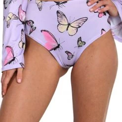 Cherry Mellow, Inc. Clothing Butterfly Groove High Waisted Booty Shorts