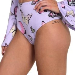 Cherry Mellow, Inc. Clothing Butterfly Groove High Waisted Booty Shorts 12 Cherry Mellow, Inc. Clothing Butterfly Groove High Waisted Booty Shorts