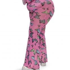 Cherry Mellow, Inc. Butterfly Groove Mesh Bell Bottoms 22 Cherry Mellow, Inc. Butterfly Groove Mesh Bell Bottoms