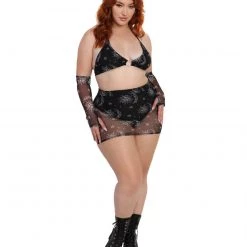 OhYes Celestial Cutie Mesh O-Ring Crop Top Clothing 23 OhYes Celestial Cutie Mesh O-Ring Crop Top Clothing