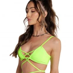 Day G Call My Line Thin Strappy Crop Top