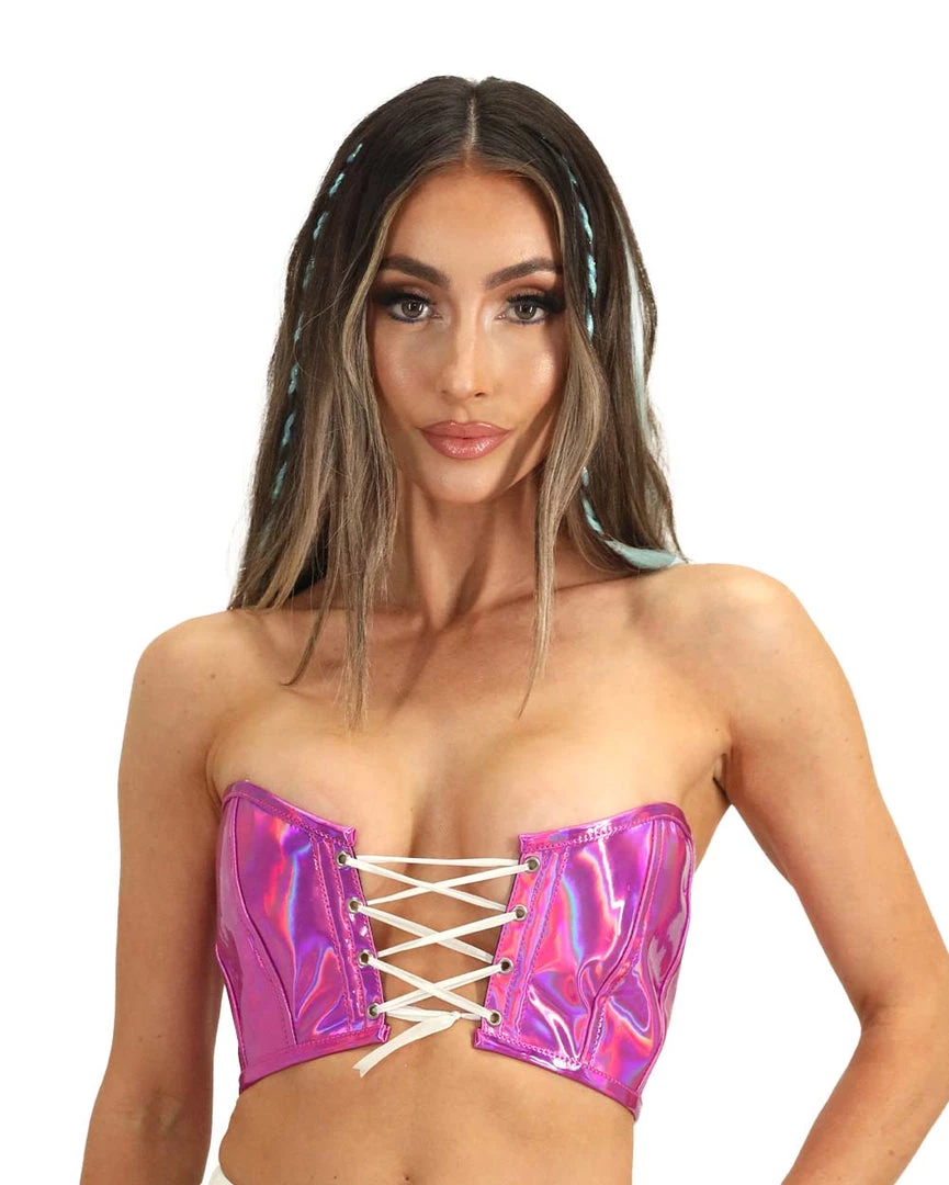 Daisy Corsets New Arrivals Can't Touch This Holo Bustier 3 Daisy Corsets New Arrivals Can't Touch This Holo Bustier