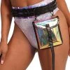 Western Fashion Catch The Sun Holo Belt Bag Accessories