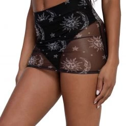 OhYes Celestial Cutie Mesh Mini Skirt