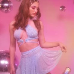 OhYes Cotton Candy Craze Rhinestone Skater Skirt Bottoms 18 OhYes Cotton Candy Craze Rhinestone Skater Skirt Bottoms