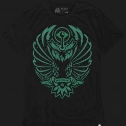 INTO THE AM Chakra Owl Glow-in-the-Dark Tee