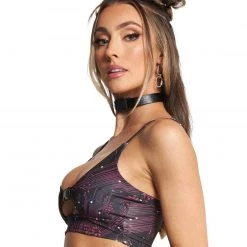 Cherry Mellow, Inc. Circuit Board Speed Clasp Crop Top 11 Cherry Mellow, Inc. Circuit Board Speed Clasp Crop Top