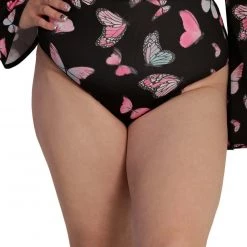 Cherry Mellow, Inc. Cloudy Butterfly Dreamz Hi-Waist Bottoms Clothing