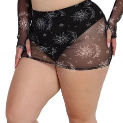 OhYes Celestial Cutie Mesh Mini Skirt