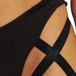 Day G Come Closer Hi-Waist Bottoms With Leg Garters