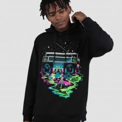 INTO THE AM Cosmic Beats Hoodie Men