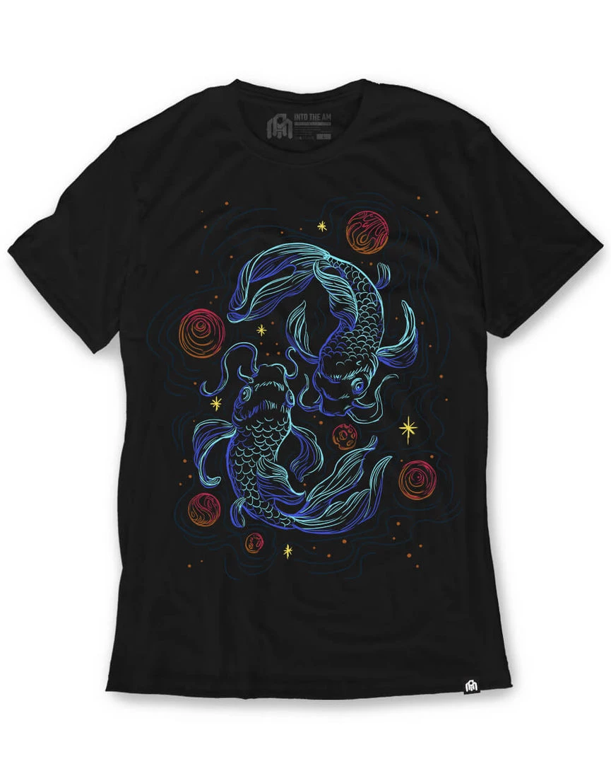 INTO THE AM Cosmic Koi Tee Men 3 INTO THE AM Cosmic Koi Tee Men