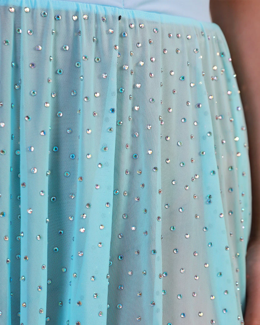 OhYes Cotton Candy Craze Rhinestone Skater Skirt Bottoms 10 OhYes Cotton Candy Craze Rhinestone Skater Skirt Bottoms