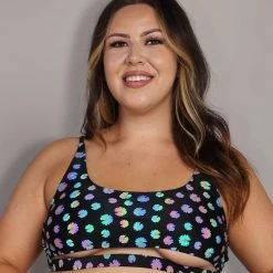 Dippin Daisies Tops Crazy Daisy Reflective Cut Out Top 19 Dippin Daisies Tops Crazy Daisy Reflective Cut Out Top