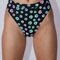 Dippin Daisies Crazy Daisy Reflective High Cut Bottoms 24 Dippin Daisies Crazy Daisy Reflective High Cut Bottoms
