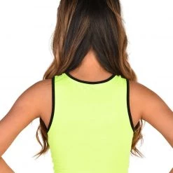 Day G Tops Cyber Buzz Halter Crop Top