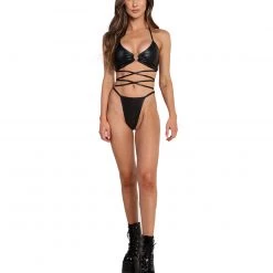 OhYes Cyber Queen O-Ring Crop Top Clothing 10 OhYes Cyber Queen O-Ring Crop Top Clothing