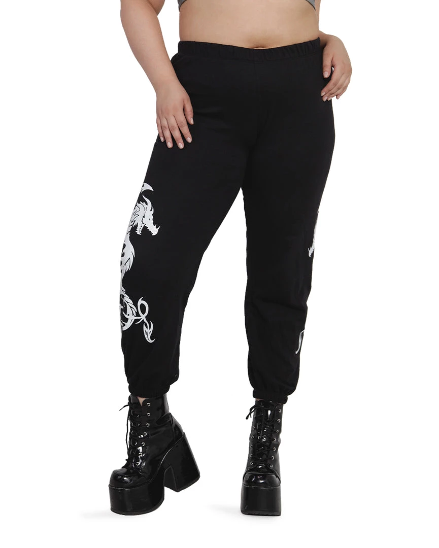 Rock & Rose Clothing Dare Me 2 Dragon Glow In The Dark Joggers 9 Rock & Rose Clothing Dare Me 2 Dragon Glow In The Dark Joggers
