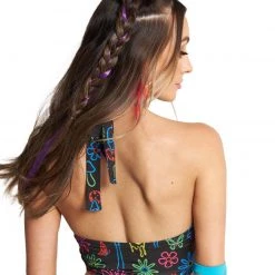 Cherry Mellow, Inc. Dazed & Confused Mushroom Corset Halter Top New Arrivals