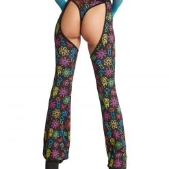 Cherry Mellow, Inc. New Arrivals Dazed & Confused Rainbow Mushroom Chaps