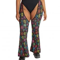 Cherry Mellow, Inc. New Arrivals Dazed & Confused Rainbow Mushroom Chaps