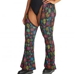 Cherry Mellow, Inc. New Arrivals Dazed & Confused Rainbow Mushroom Chaps