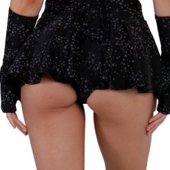 Dippin Daisies Clothing Dazzling Stars Reflective Skater Skirt