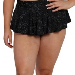 Dippin Daisies Clothing Dazzling Stars Reflective Skater Skirt