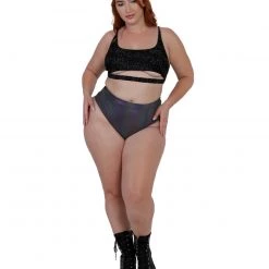 Dippin Daisies Dazzling Stars Reflective Underboob Top Clothing 28 Dippin Daisies Dazzling Stars Reflective Underboob Top Clothing