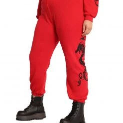 Rock & Rose New Arrivals Dead End Dragon Joggers