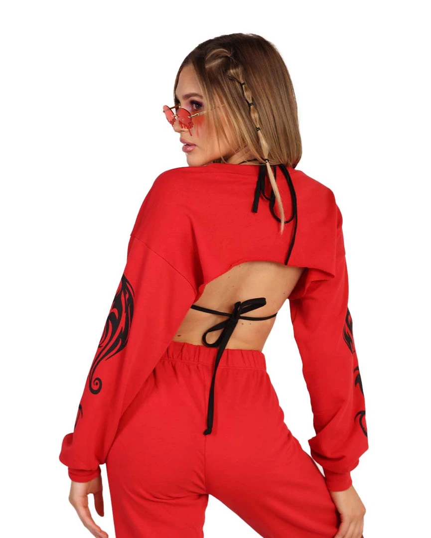 Rock & Rose New Arrivals Dead End Dragon Ultra Crop Top 7 Rock & Rose New Arrivals Dead End Dragon Ultra Crop Top