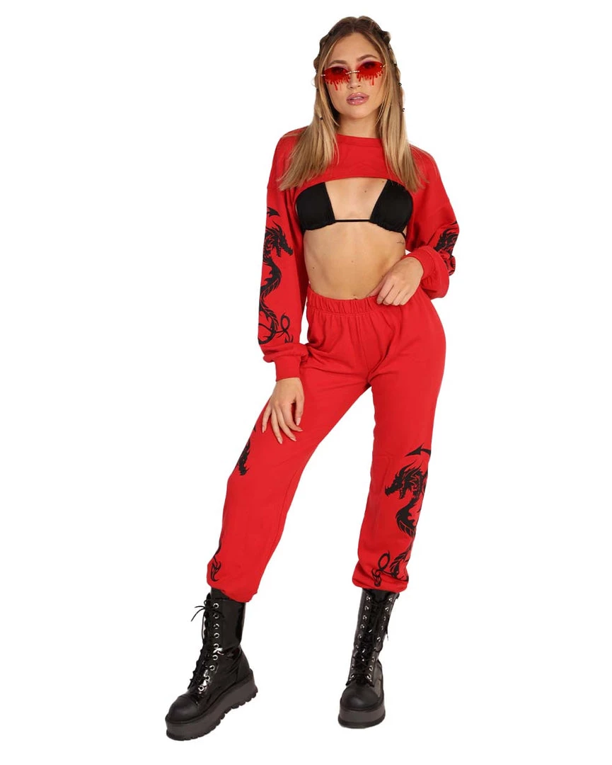 Rock & Rose New Arrivals Dead End Dragon Ultra Crop Top 5 Rock & Rose New Arrivals Dead End Dragon Ultra Crop Top