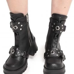 Demonia I Said What I Said Platform Boots