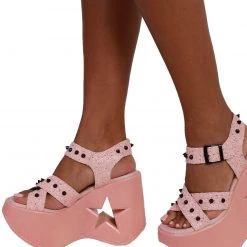 Demonia Pixie Dust Platform Sandals