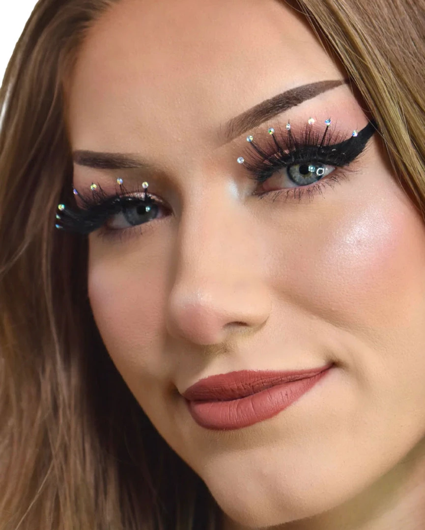 Accessories Lunautics Disco Diva Rhinestone Eyelashes 3 Accessories Lunautics Disco Diva Rhinestone Eyelashes