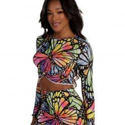 Rock & Rose Diva Moment Long Sleeve Top Tops